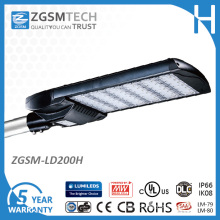 IP66 200W LED Parking Lot Light with Ce UL Approved